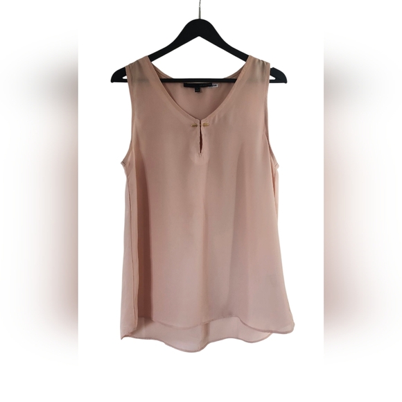 Brand New, Size L Elegant Light Pink, Blush Sleeveless Top - Picture 1 of 11